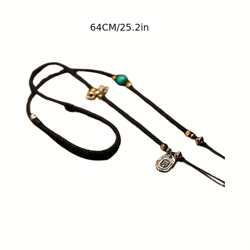 Adjustable Woven Cross Necklace Cord